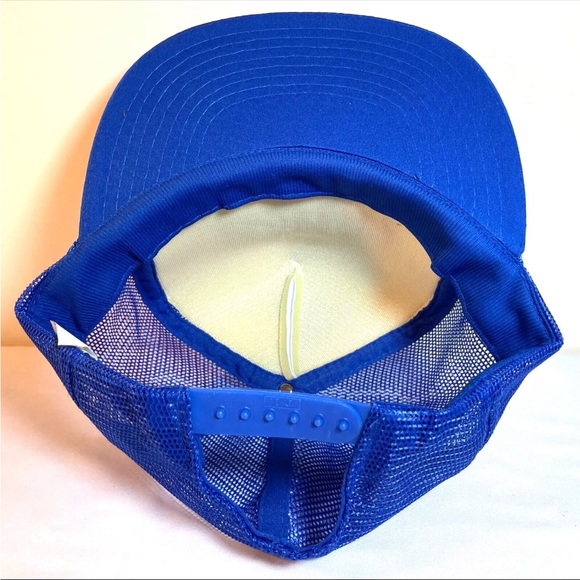 PEPSI HHC HAND HELD COMPUTER CAP - Blue - VTG Vintage Trucker Hat - Picture 14 of 14